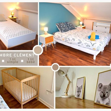 Le Cocon Troyen - 6-8P - 2 Parking Gratuits Appartement Troyes Buitenkant foto