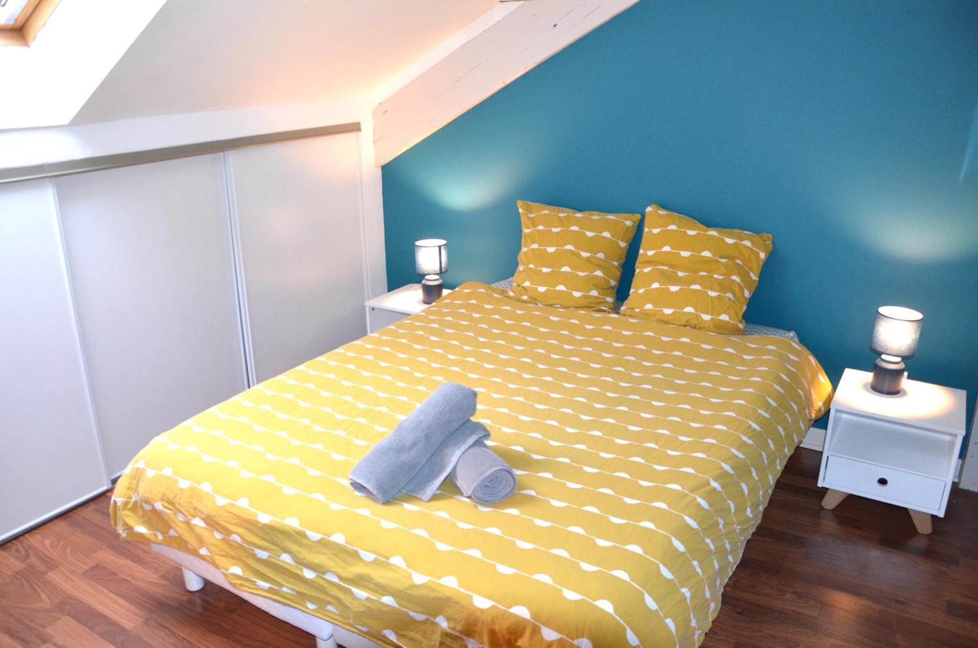 Le Cocon Troyen - 6-8P - 2 Parking Gratuits Appartement Troyes Buitenkant foto